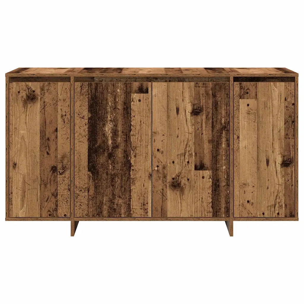Credenza | Madia | Buffet da pranzo | Armadio da pranzo Legno vecchio 135 x 41 x 75 cm Legno multistrato