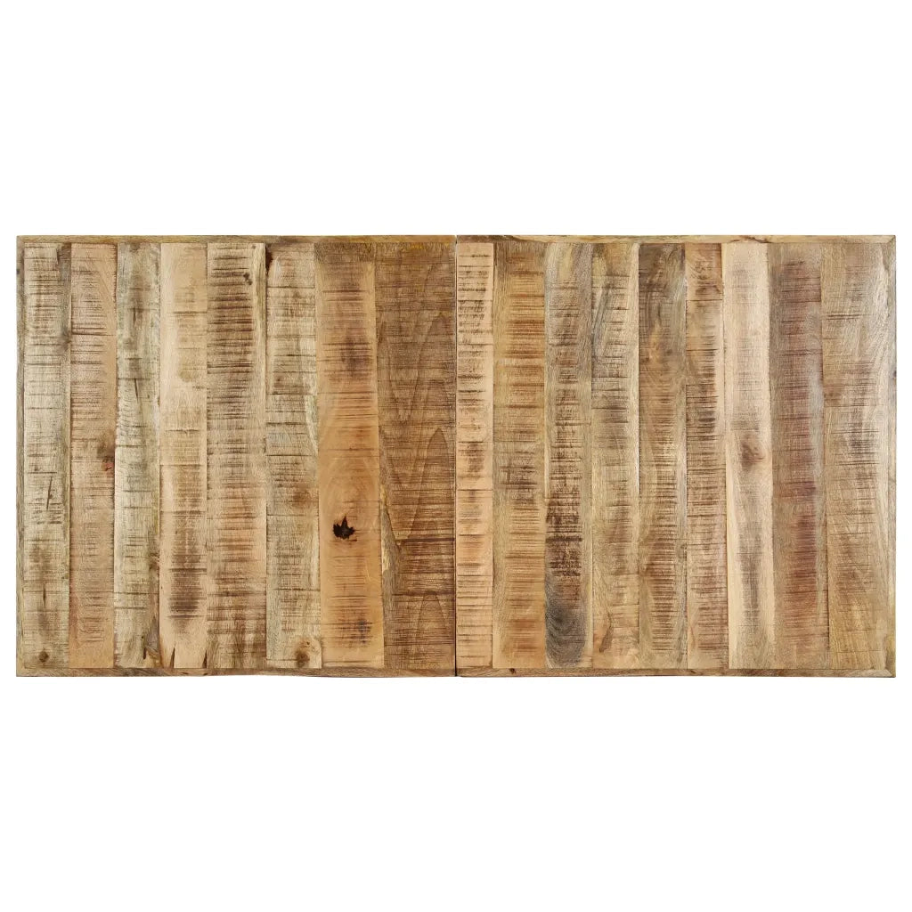 Tavolo da Pranzo 160x80x75 cm in Legno Massello di Mango  cod mxl 29855
