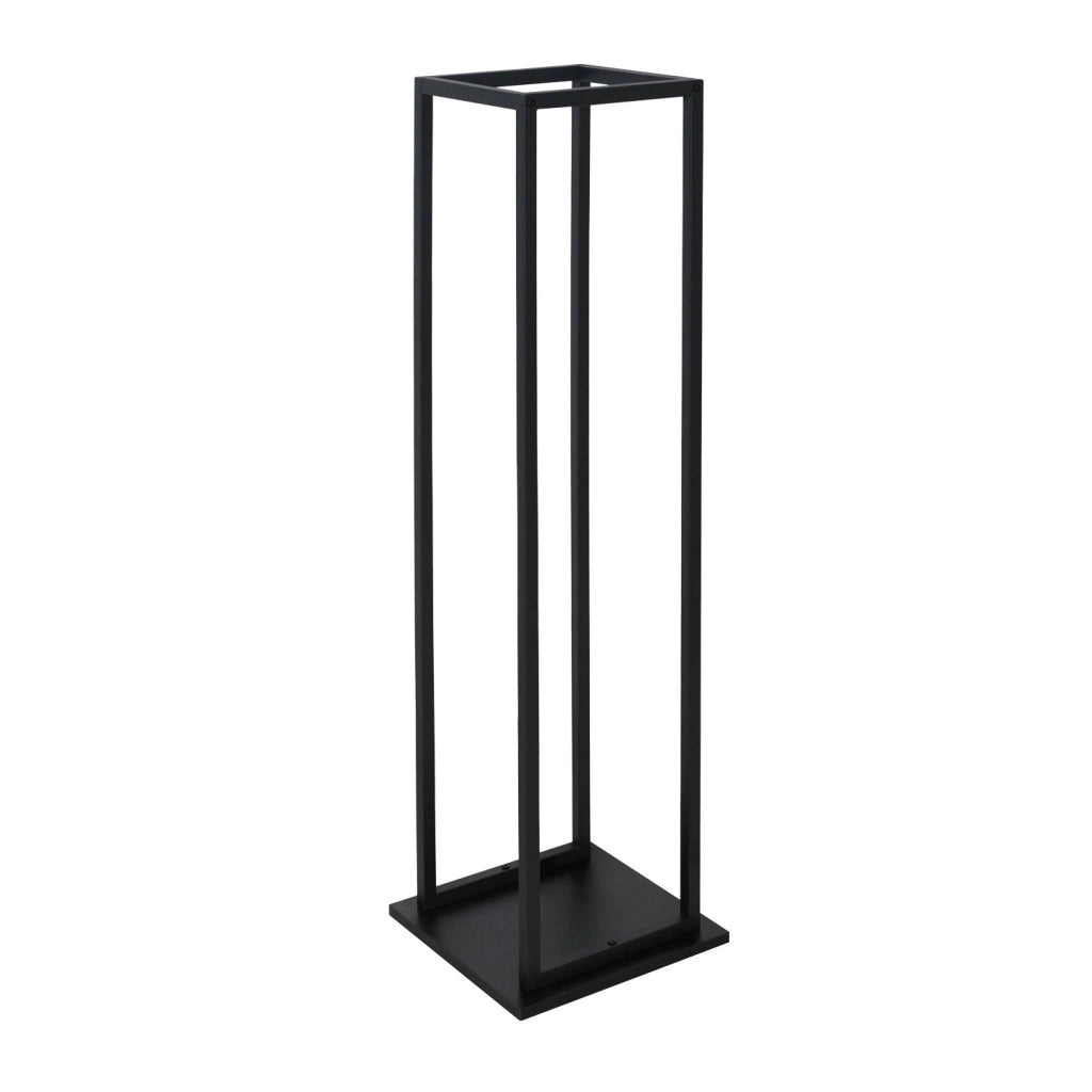 Portalegna verticale da interno, 112cm, nero