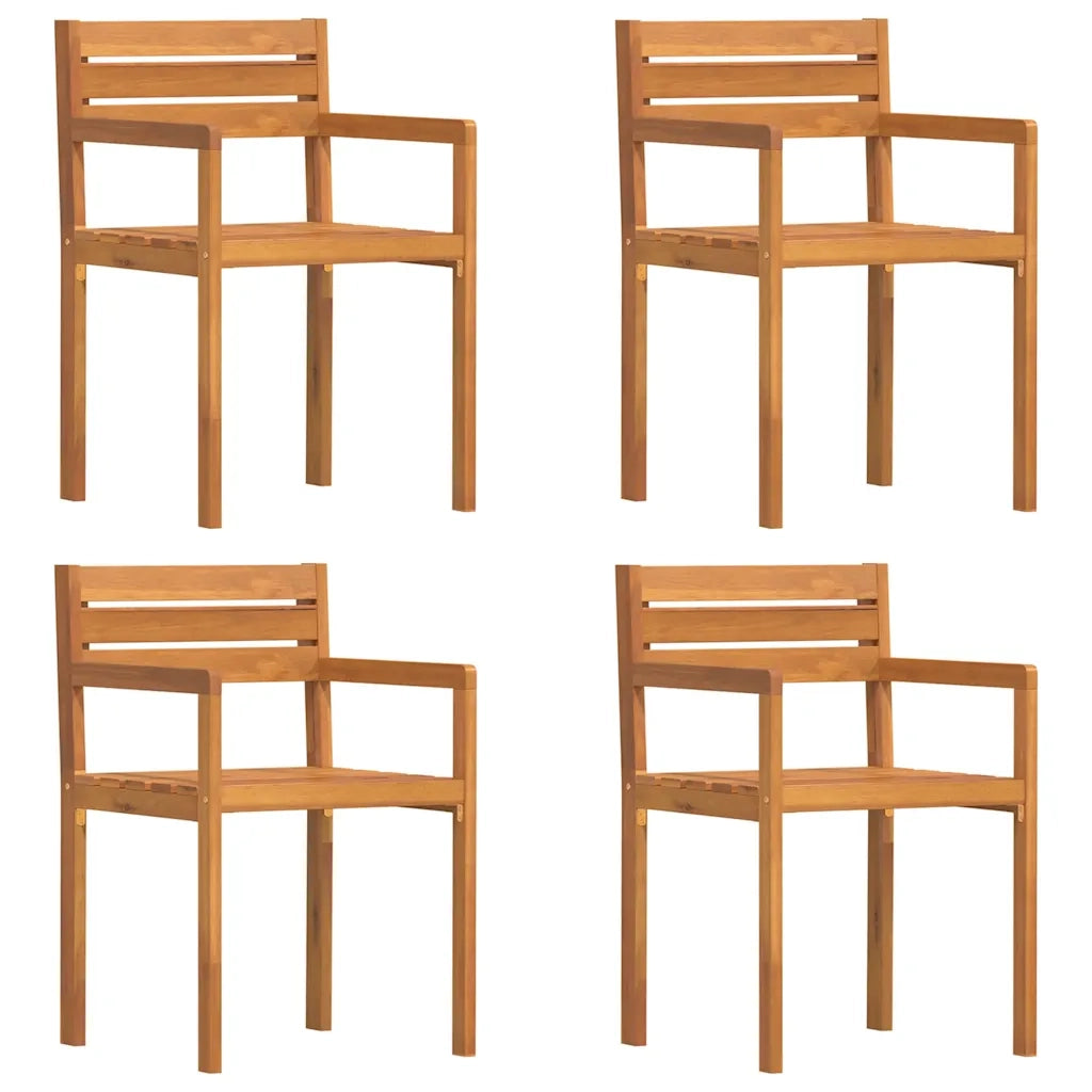 Set da pranzo da giardino da 5 pz in Legno Massello di Acacia 3334770
