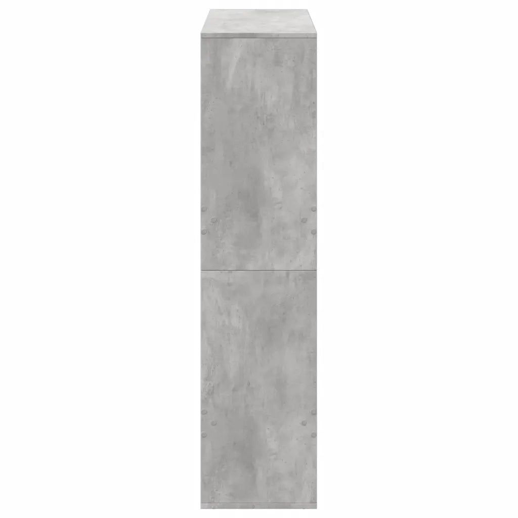 Libreria Grigio Cemento 100x33x135 cm in Legno Multistrato 3309387