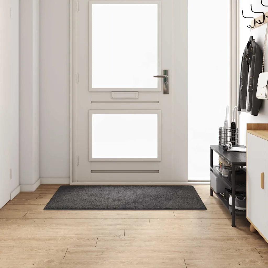 Runner in Moquette | Runner Tappeto Grigio 80 x 150 cm 100% Polipropilene Tuft