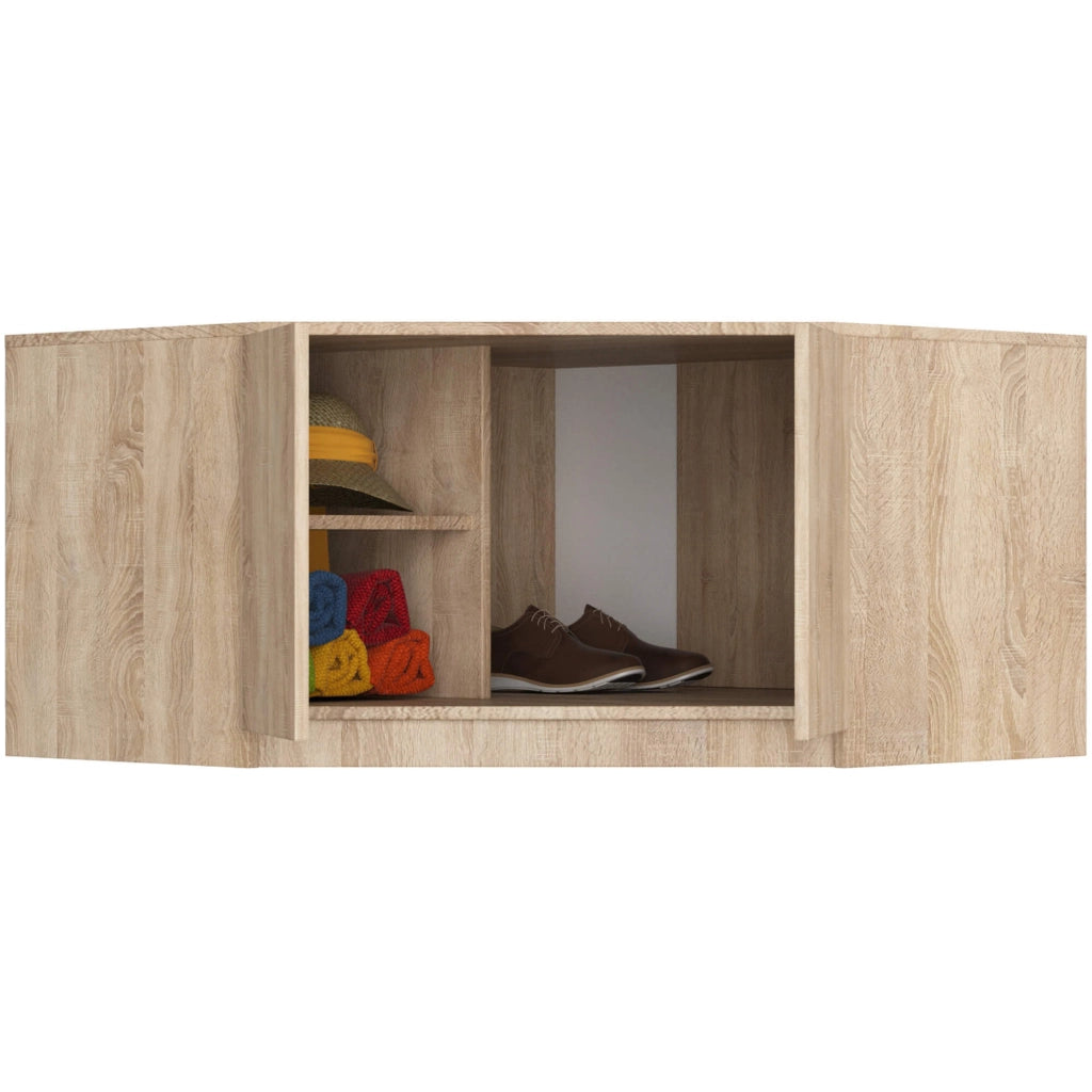 Sopralzo per armadio AKORD S100 Sonoma Quercia 100 cm 2 ante 100x50x55 cm