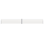 Tenda da sole laterale retrattile/schermo privacy per patio giardino terrazza balcone 170 x 1200 cm crema 02_0007306