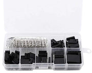 Kit di connettori jumper - 310 pezzi di fili jumper con pinze di crimp - Alta connettività - Formato 2.54mm - Adatto per l'assemblaggio di computer - Perfetto per il montaggio di circuiti stampati.