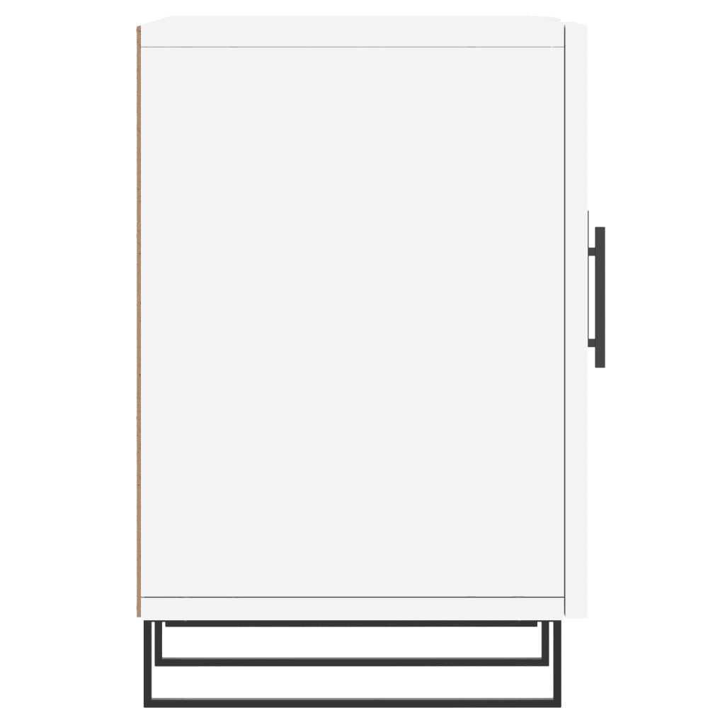 Mobile Porta TV Bianco 150x30x50 cm in Legno Multistrato 829116