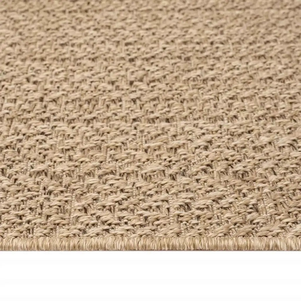 Tappeto ZIZUR 240x240 cm Aspetto Iuta per Interni ed Esterni 4006156