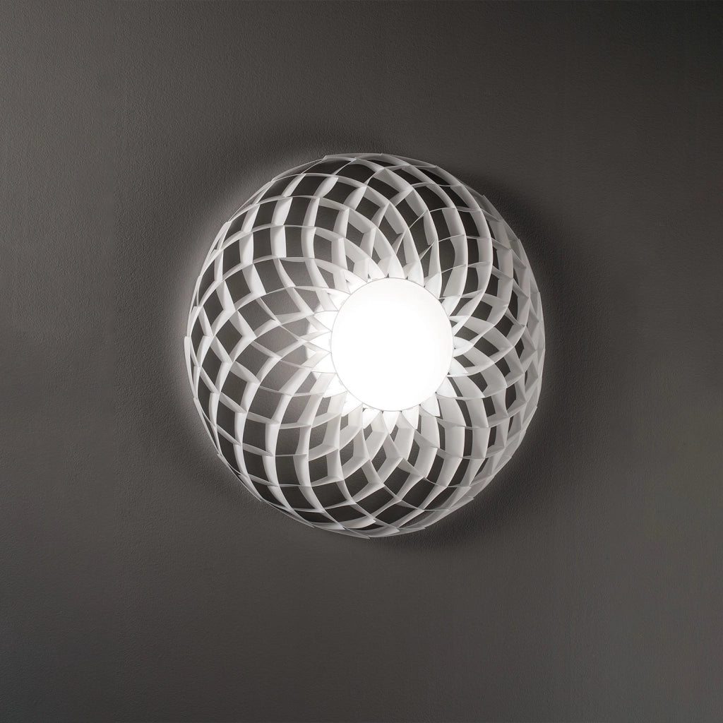 Applique Moderna Dalia Polilux ® Bianco 3 Luci Gx53