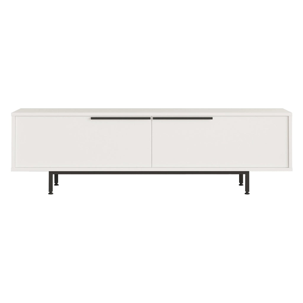 Palmi, Mobile Porta tv 2 Ante, 160x36x45h cm Bianco