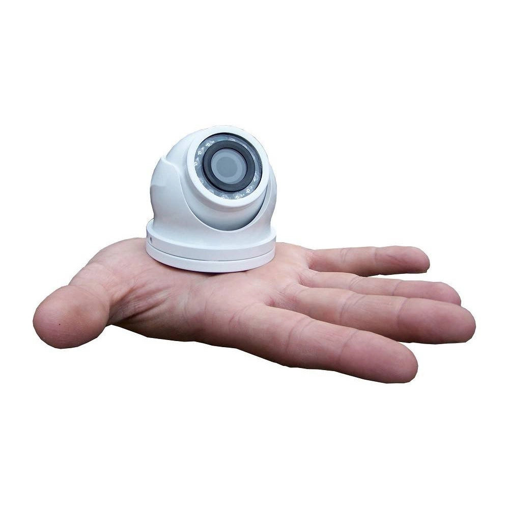 Trade Shop - Mini Telecamera Dome Ahd Videosorveglianza Full Hd 1080p 3.6mm 12led Video 1.3mp -