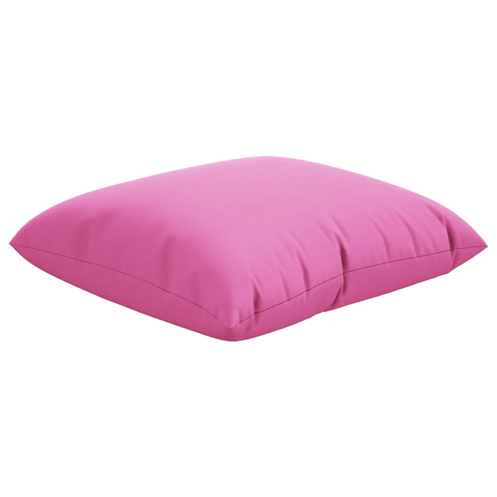 Cuscini Scatter 4 pz | Cuscini per sedie Rosa 60 x 60 cm Tessuto in Poliestere