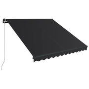 Tenda da Sole | Tenda parasole Retrattile Manuale 350x250 cm Antracite