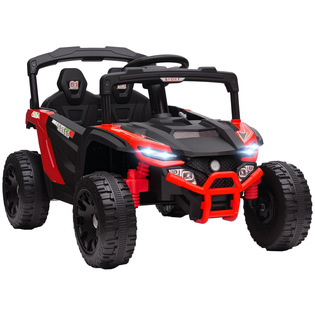 Auto elettrica per bambini 12V con telecomando 2.4G ¨C zephmum ¨C Rosso