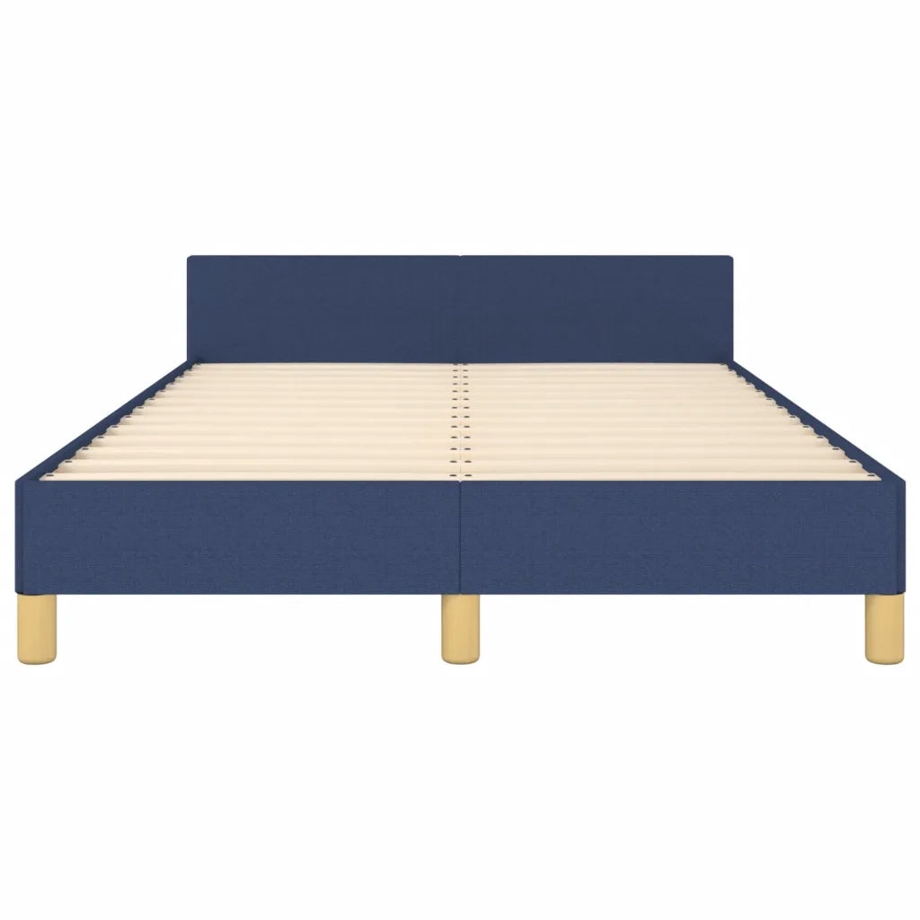 Giroletto senza Materasso Blu 120x190 cm in Tessuto