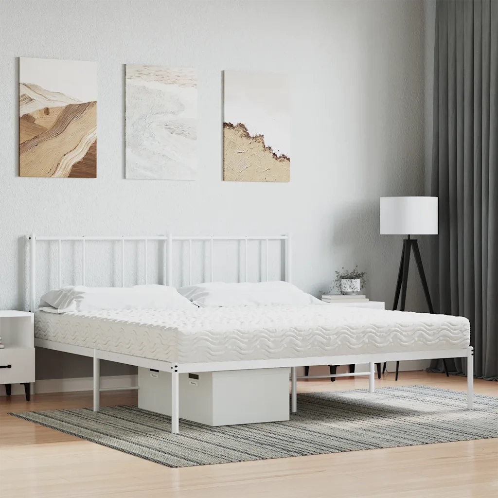 Materasso in Schiuma-Materasso per Letto Bianco 160x200 cm Durezza H2 H3