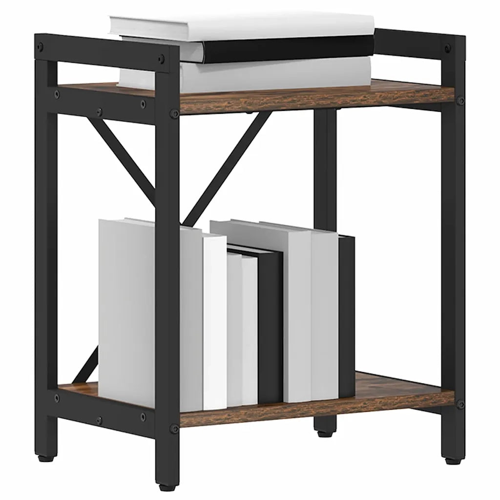 Libreria Rovere fumé 40 x 30 x 50 cm Legno multistrato 868373
