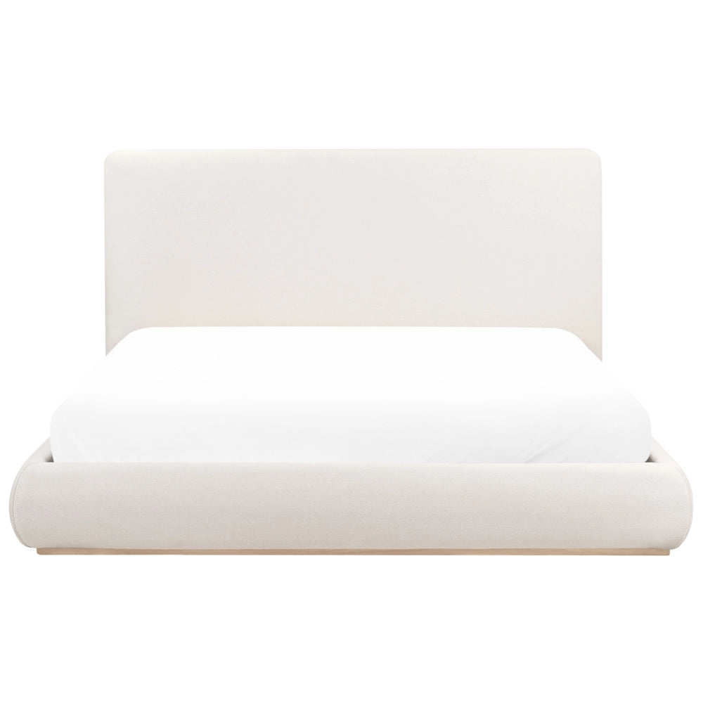 Letto ottomano Beige Chiaro Poliestere 180 x 200 cm contenitore e testiera Camera da letto Mobili Elegante