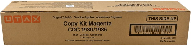 ORIGINAL Utax toner magenta 653010014 653010014 ~15000 Seiten