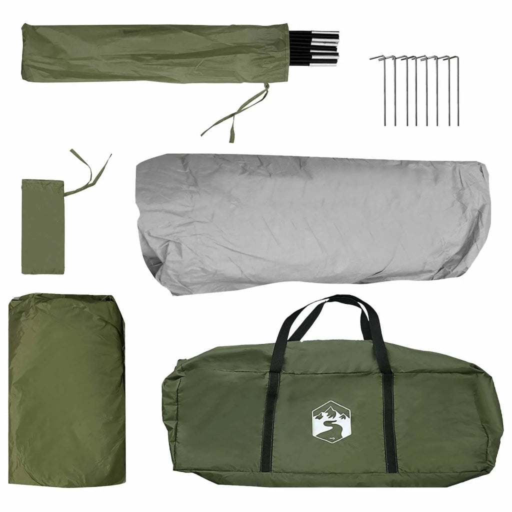 Tenda Istantanea con tetto Verde Oliva 305 x 215 x 140 cm 42029018