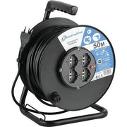 AVVOLGICAVO BRICOLAGE 49028 ELECTRALINE  2P+T 16A BIPASSO SCHUKO X4 n°XMMQ 3X15 MT 50