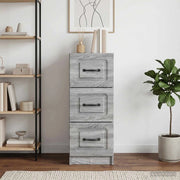 Mobile con Cassetti Grigio Sonoma 33 x 34,5 x 87 cm 895771