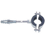 COLLARE PESANTE ZINCATO CON GUARNIZIONE ISOFONICA- Diam. 4     (mm 112-118)- OTER- pezzi 1