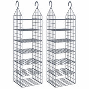 Organizer per Armadio da Appendere con 7 Ripiani 2 pz CFW3913810