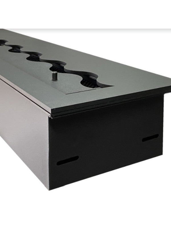 FALA 200 - Bruciatore/Inserto A Bioetanolo Da Incasso Con Contenitore Di Sicurezza 100 Cm / Capienza 8,5L