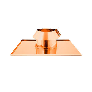 Faldale in rame da 120mm modello per tetti piani