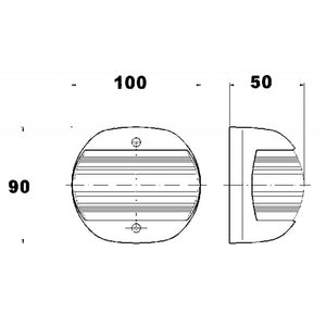 FANALE ROSSO 112,5°