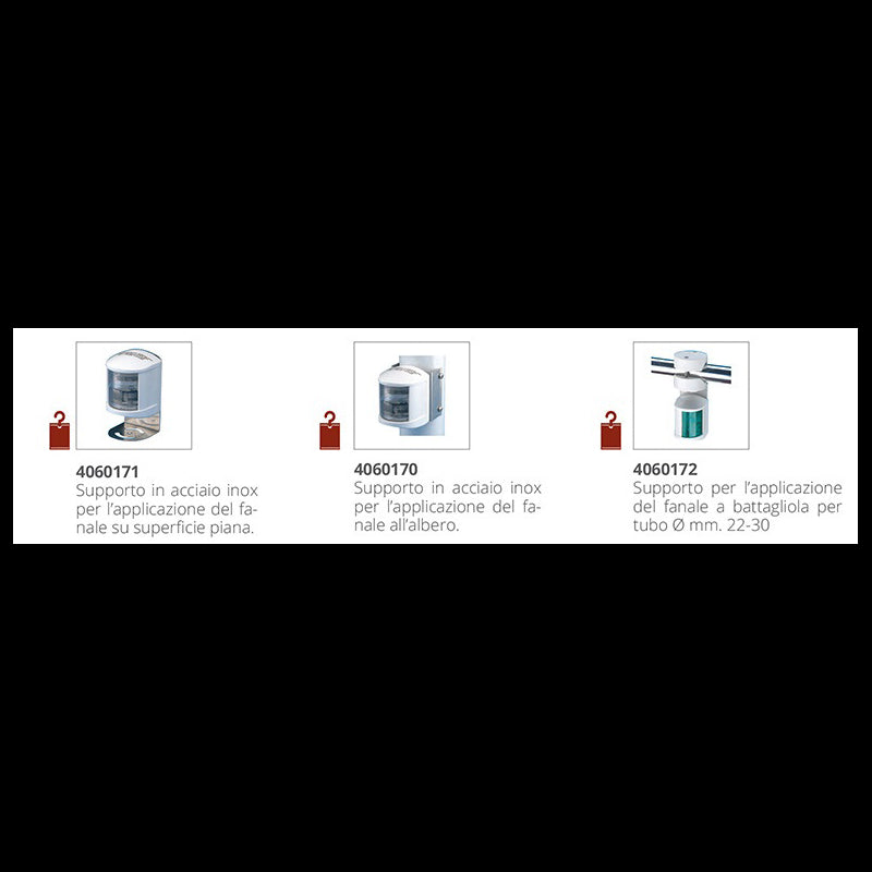 FANALE ROSSO/VERDE ZEUS