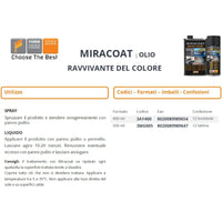 Faren 400ml miracoat spray protettivo e ravvivante per plastica metallo legno pietre