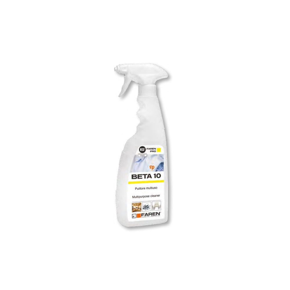 Faren beta10 750ml sgrassatore concentrato multisuperfici e metalli