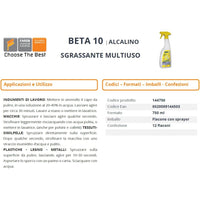 Faren beta10 750ml sgrassatore concentrato multisuperfici e metalli