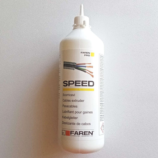 Faren speed 1lt scorricavo lubrificante liquido per l'installazione dei cavi