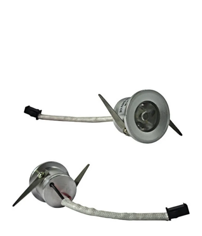 Trade Shop - Faretti Da Incasso A Led Per Cielo Stellato Scale Stellate Luce Fredda Calda - -bianco Caldo  Tondo    -