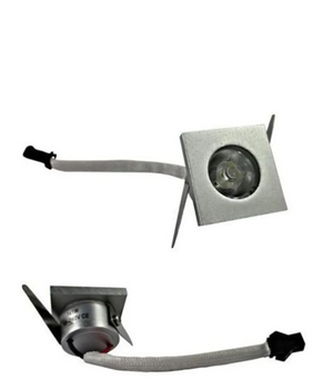 Trade Shop - Faretti Da Incasso A Led Per Cielo Stellato Scale Stellate Luce Fredda Calda - -bianco Caldo  Quadrato    -