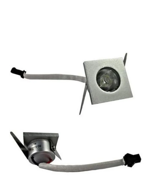 Trade Shop - Faretti Da Incasso A Led Per Cielo Stellato Scale Stellate Luce Fredda Calda - -bianco Caldo  Quadrato    -