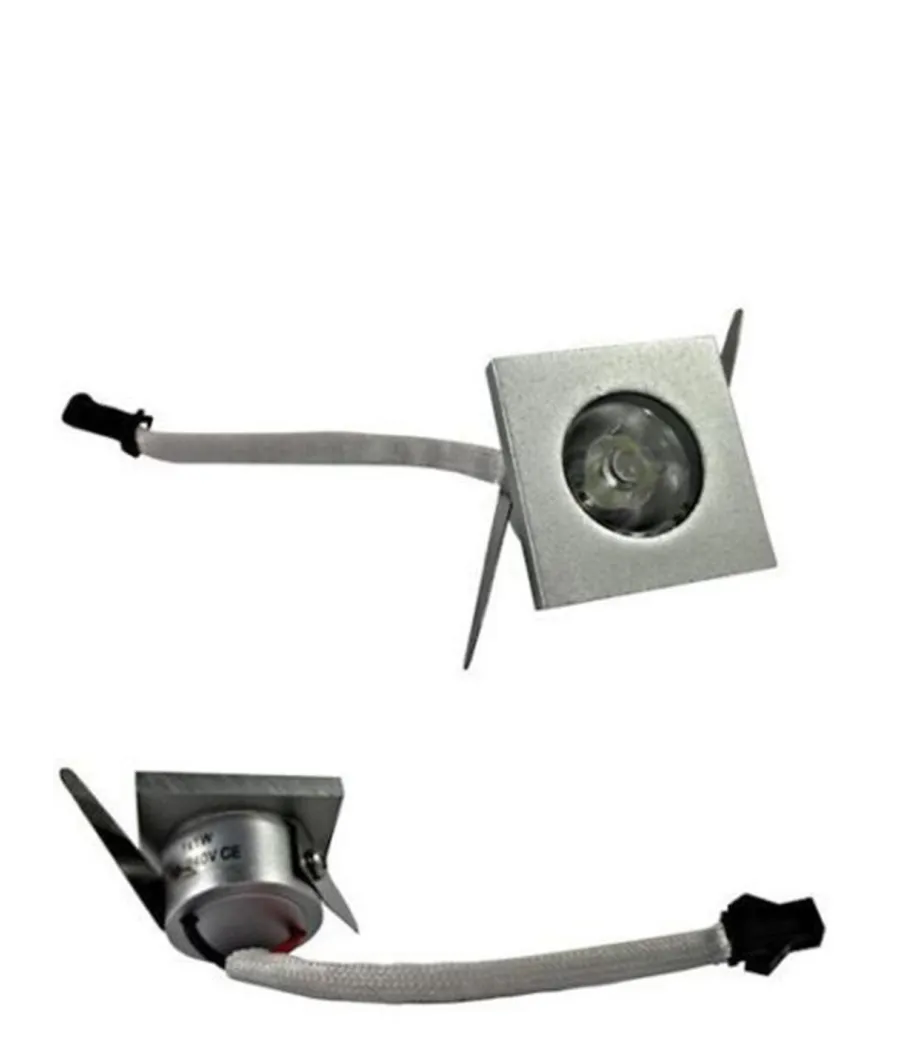 Trade Shop - Faretti Da Incasso A Led Per Cielo Stellato Scale Stellate Luce Fredda Calda - -bianco Freddo  Quadrato    -