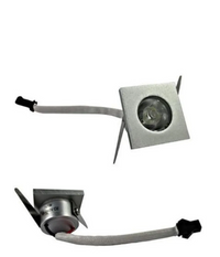 Trade Shop - Faretti Da Incasso A Led Per Cielo Stellato Scale Stellate Luce Fredda Calda - -bianco Freddo  Quadrato    -