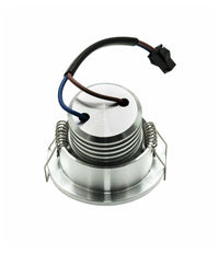 Faretto 1 Led Cob Incasso 3 Watt 270lm Orientabile Luce Calda Fredda Naturale         