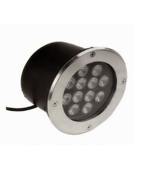 Faretto 12w 12 Led Incasso Pavimento Faro Giardino Bianco Calpestabile Ip68         