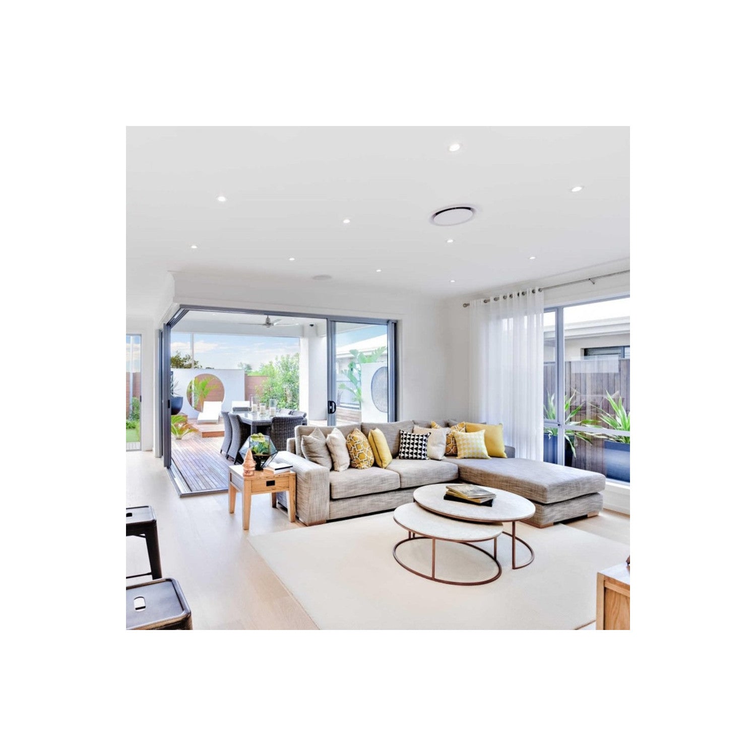 Trade Shop - Faretto 1w Led Incasso A Soffitto Ip20 Argento Mini Spot Segnapassi Luce Fredda 00243         