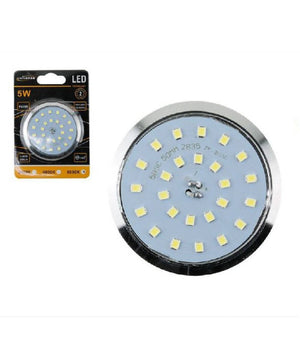 Faretto 25 Led Smd Ad Incasso Per Cappa 5 W Rotondo Luce Calda Fredda Naturale  -bianco Caldo      -