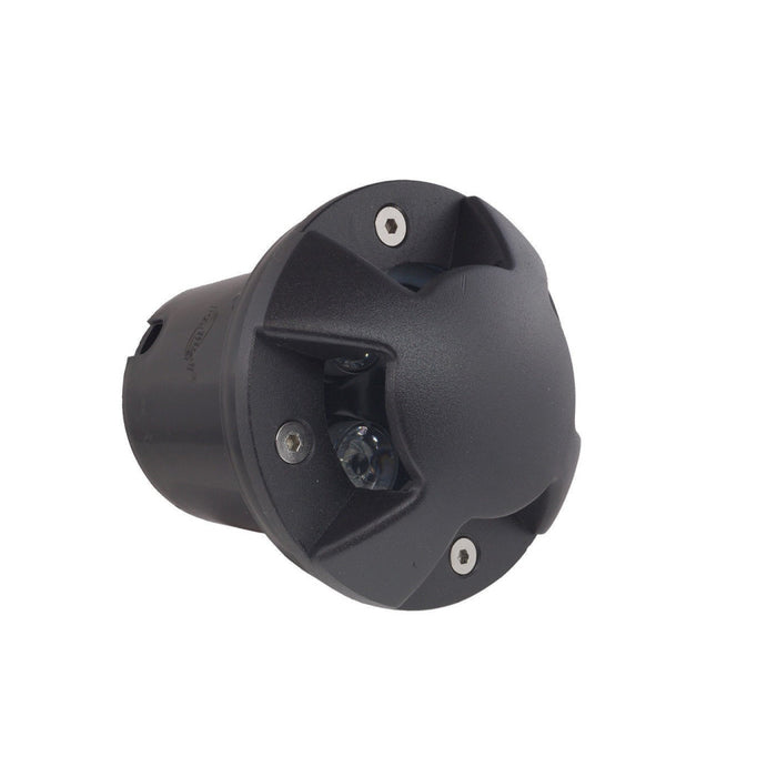 Trade Shop - Faretto 3w Watt Led Segnapasso Terra Tondo Incasso 9901 Luce Naturale 4000k Ip65 -