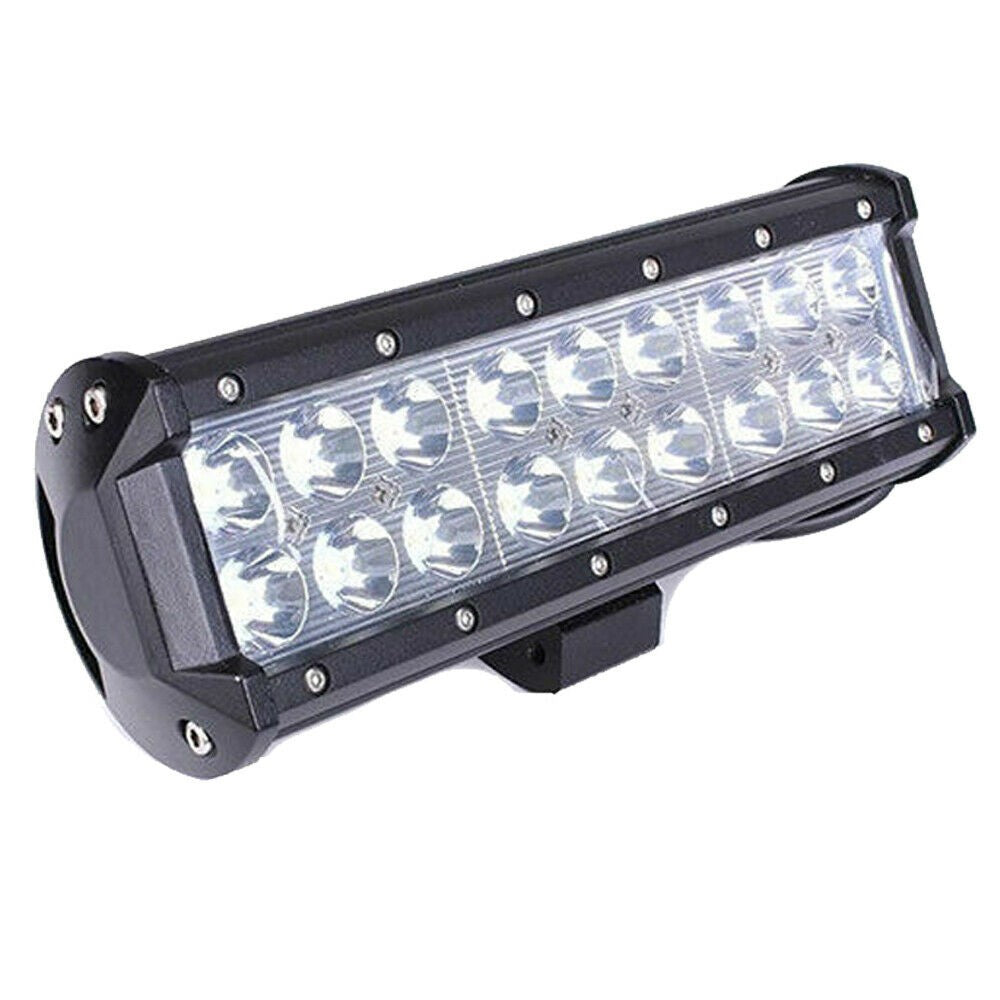 Faretto  54W  18 LED Rettangolare 12v per AUTO JEEP BARCA 6000K IP68 - ZENCOCCO