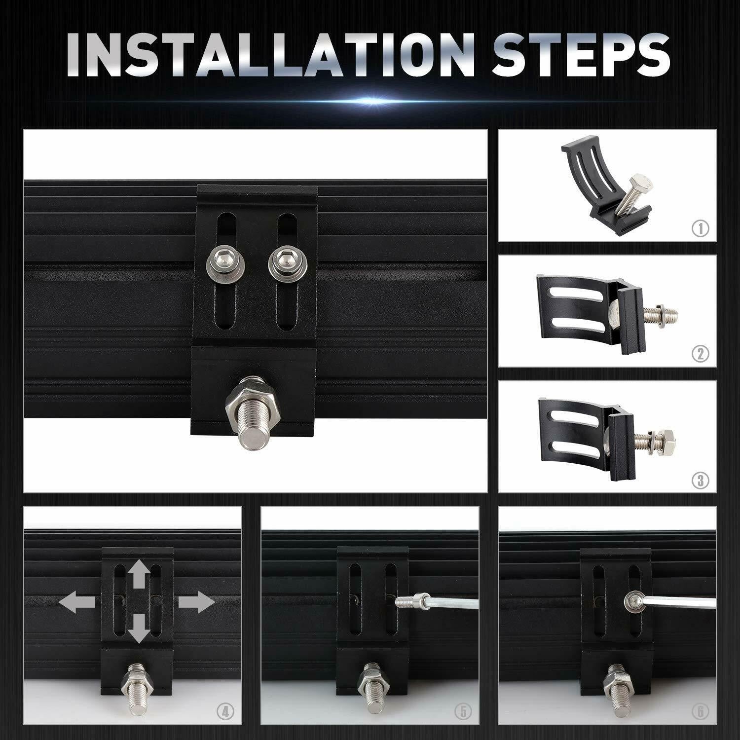 Faretto  54W  18 LED Rettangolare 12v per AUTO JEEP BARCA 6000K IP68 - ZENCOCCO