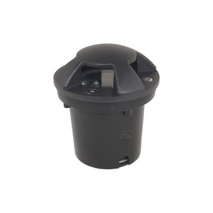 Trade Shop - Faretto 5w Watt Led Segnapasso Terra Tondo Incasso Ip65 Luce Bianca Calda 3000k -