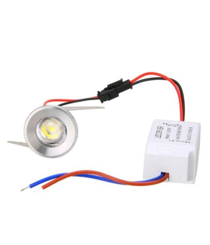Faretto A Led Da 1w Punto Luce Ad Incasso Bianco Caldo Freddo 220v Set Da 10pz  -bianco Freddo      -