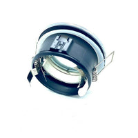 Trade Shop - Faretto A Led Da Incasso Per Bagno Box Doccia Lampada Rgbw 10w Gu10 Cromoterapia - Cromo